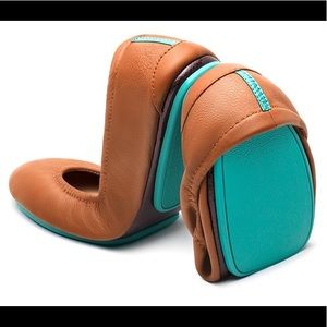 Tieks Chestnut Leather Ballet Flats